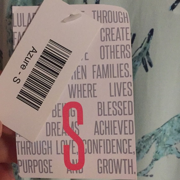 Unicorn!! Small lularoe azure - Picture 2 of 3